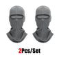 4Pcs Full Face Mask Balaclava Cycling Ski Motorcycle Warm Black Men