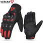 SUOMY Winter Motorcycle Gloves Waterproof Warm Pink Purple Riding Gloves for Women