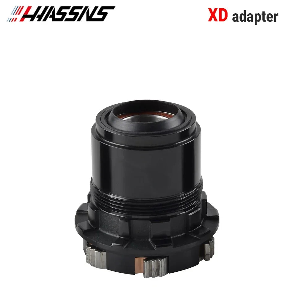 HASSNS PRO7 HG/XD/MS Hub Adapter, QR/THRU Endcap for 135x10/142x12 Bicycle Hub Body