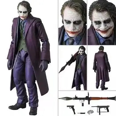 MAFEX 051 Joker Batman Articulated Action Figure 15cm Collectible Model
