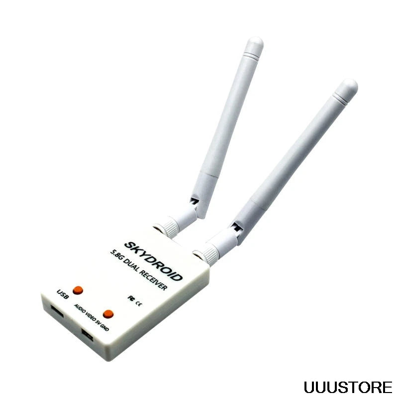 Skydroid 5.8Ghz 150CH True Diversity UVC OTG Smartphone FPV Receiver for Android Tablet PC VR Headset FPV System RC Drone-EXPROTAS