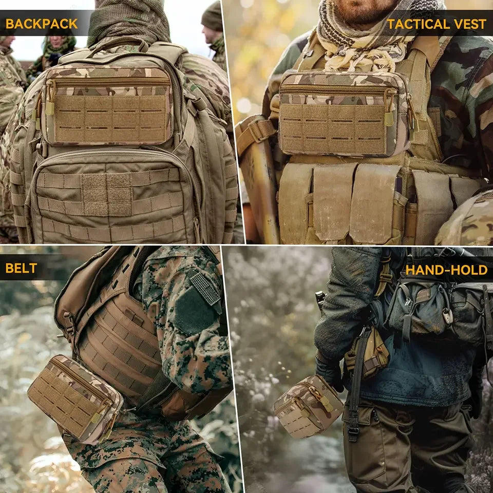 Tactical Waist Bag Molle EDC Pouch Utility Belt Pack Small Gadget Gear