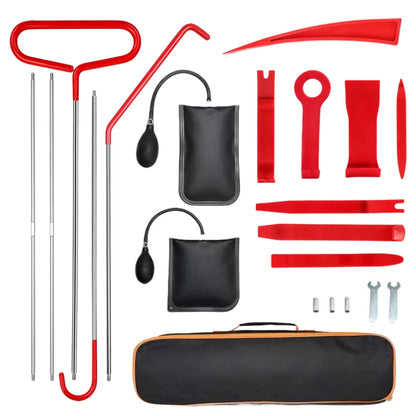 Inflatable Air Pump 21/18PCS Car Door Window Open Fixing Gripper Tools