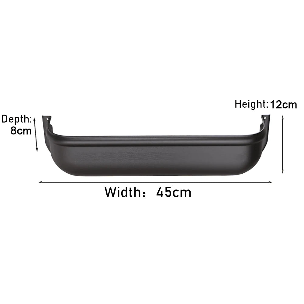 Storage Shelf for Van Door with Screws 45cm x 12cm x 8cm Organizer