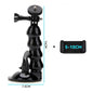 Suction Cup Car Mount for GoPro Hero 13-8 DJI Osmo Action w/ Adapter