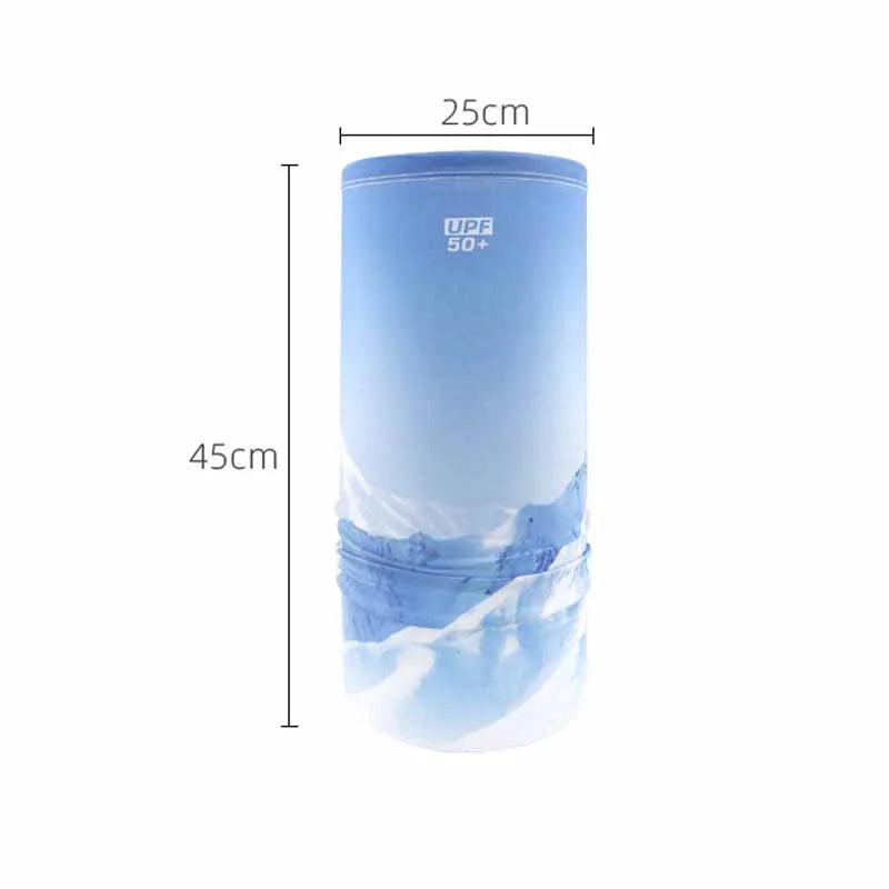 Sun Protection Ice Silk Face Mask Neck Gaiter Cycling Fishing Scarf
