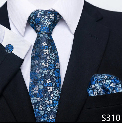 EXPROTAS Tie Pocket Square 8cm Wedding Formal Men’s Accessories