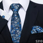 EXPROTAS Tie Pocket Square 8cm Wedding Formal Men’s Accessories
