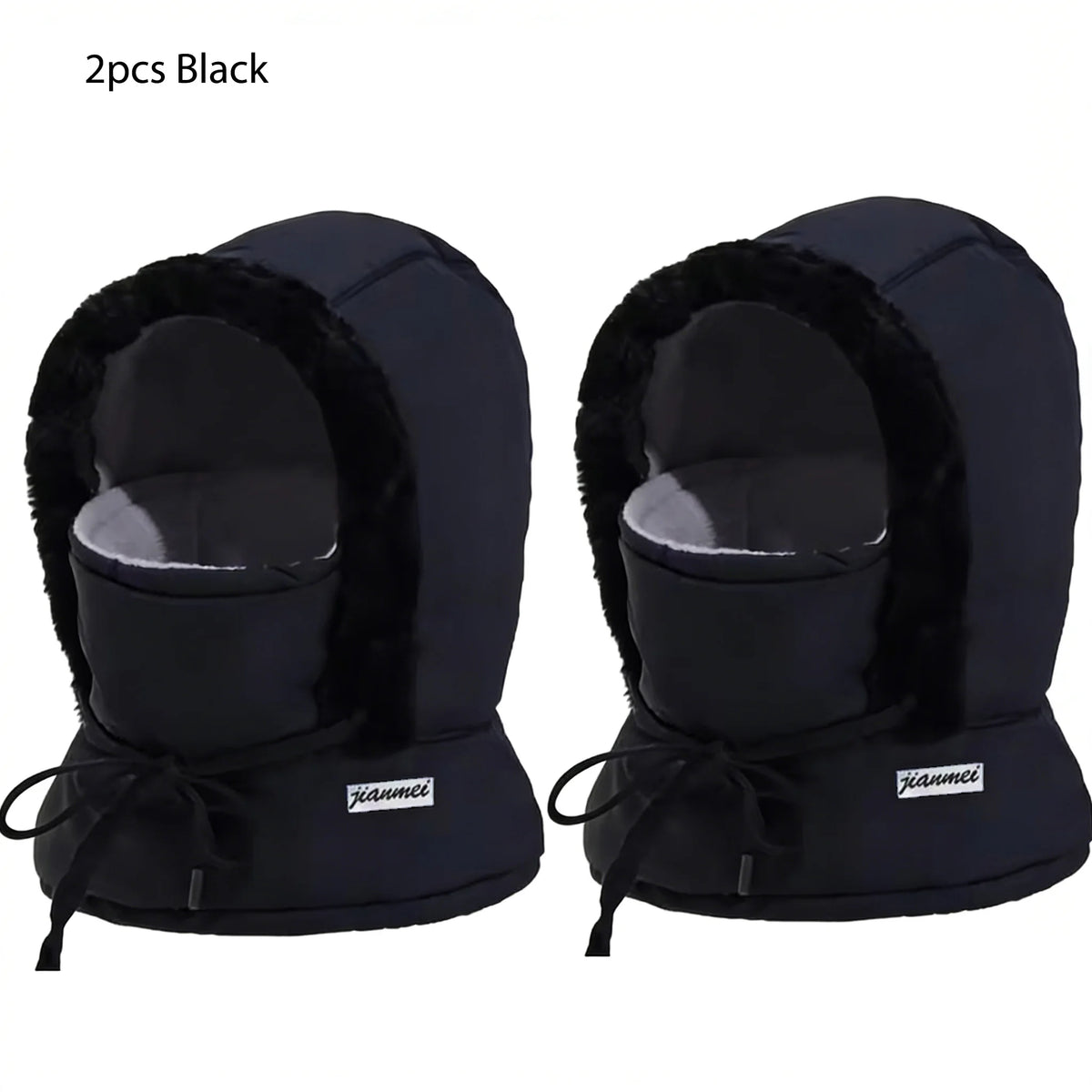 Winter Hat Waterproof Windproof Warm Down Cap for Men Women Outdoor Skiing