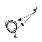 3.5mm Plug Referee Intercom Headset Judger Use Motorcycle Referee Earphone Football Referee Black Interphone Headphone
