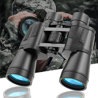 20x50 Waterproof Binoculars Low Light Long Range Hunting Camping Outdoor Optics