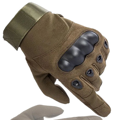 Tactical Finger Gloves Hard Knuckle Half Finger Military Combat Airsoft