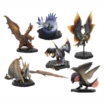Monster Hunter Iceborne Dragon Figure Set Malzeno Amatsu Zinogre Rathalos