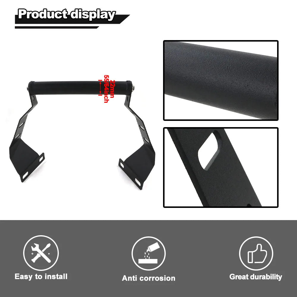 Phone GPS Navigation Mount Bracket Bar Clamp for Royal Enfield Himalayan BS6 2021-2023