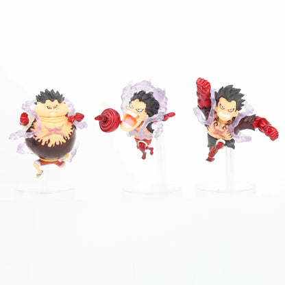 5pcs One Piece Gear 4 Luffy PVC Figure Set 11cm Anime Collectible Models