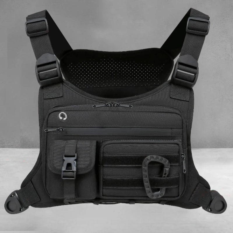 Tactical Chest Bag for Running Cycling EDC Men Women Outdoor Vest Rig