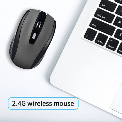Optical Wireless Mouse Slim 2.4G Gaming Mini Mice for Laptop PC DPI1600