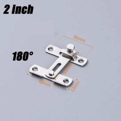 Barn Door Latch Sliding Right Angle Bolt Wine Cooler Closet Baby Safety