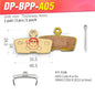 SRAM Code R RSC Avid Code All-Metal Brake Pads JSHOUBIKE Brass Powder