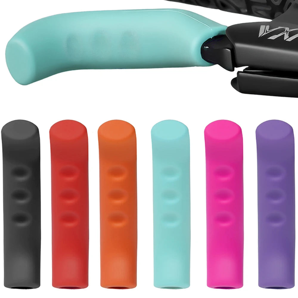 2Pcs Brake Handle Cover Grips Silicone Mountain Bike Handlebar Accessories