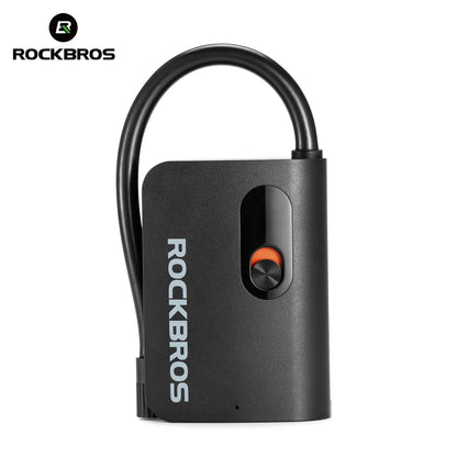 ROCKBPROS Mini Portable Bicycle Electric Pump 70psi 2600mAH Tire Air Inflator Pump MTB Road Bike Electric Vehicle Cycling Pump