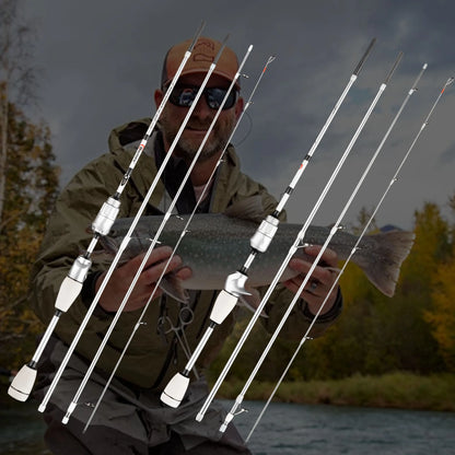 2.1m Lightweight Carbon Fishing Rod Portable Travel for Beginners Lure