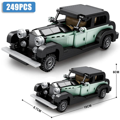 Car Series Building Blocks Model Sets Sports Racing Speed Champion DIY Educational Bricks Toys Boys Kids Adult Christmas Gifts-EXPROTAS