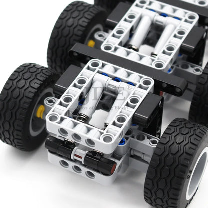 High-tech Car Wheels 119pcs Building Blocks Technic Axles Accessories