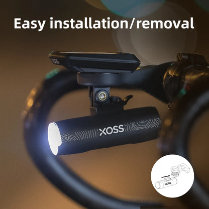 EXPROTAS XL1200 Bike Light Headlight USB Rechargeable Waterproof Front Lamp