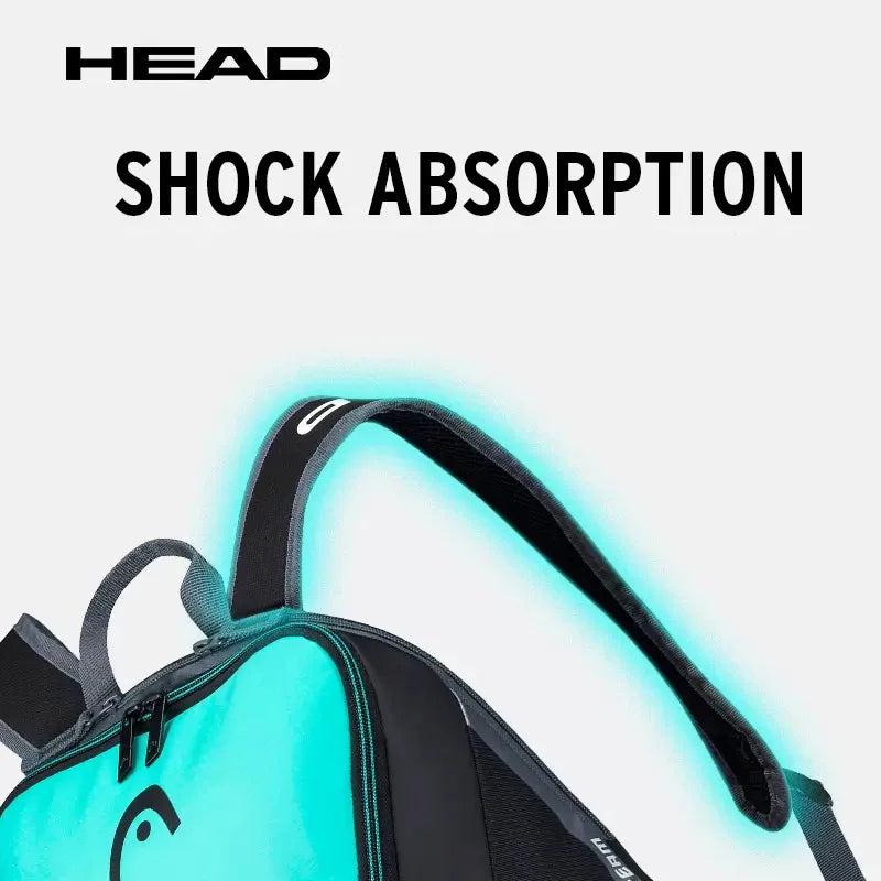 HEAD Tour Team Series Tennis Backpack Large Capacity With Shoe Compartment Racket Room Rackets Bag-EXPROTAS