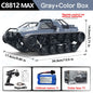 C8812 MAX RC Tank Car LED Light Full Scale Drift Off-Road Remote Control Toy