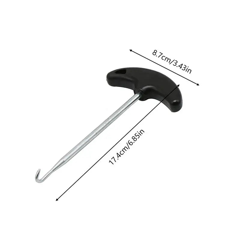 Pipe Spring Hook Exhaust Accessory for Motorcycle Metal Swivel Springs