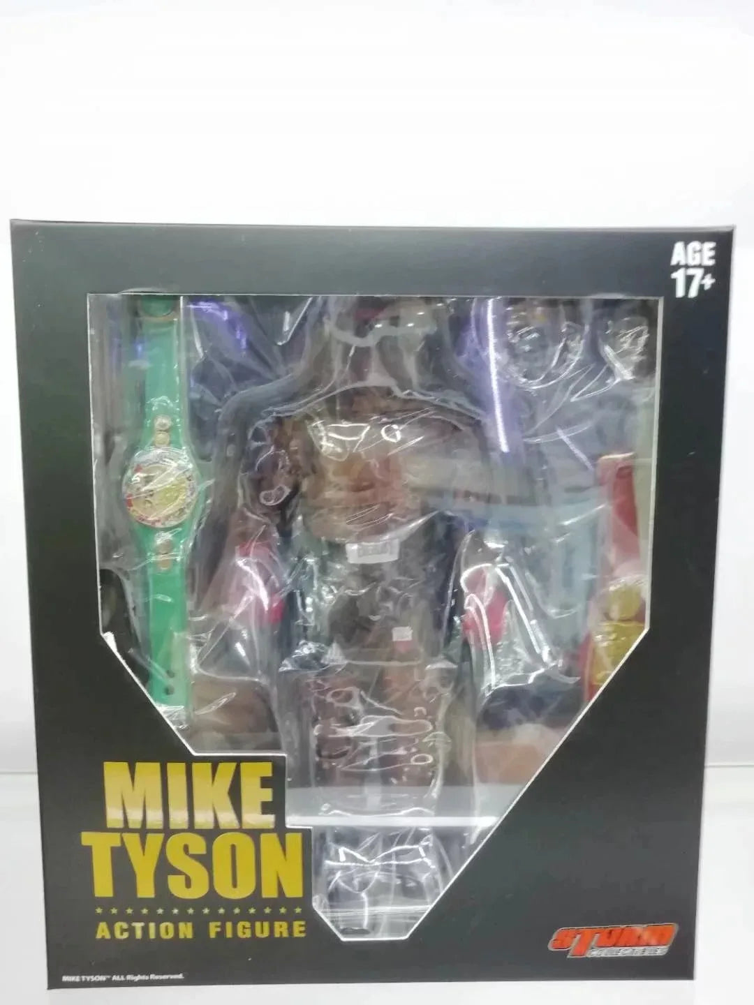 Storm Toys Mike Tyson Boxing Figure Three Head Sculpt Collectible Model