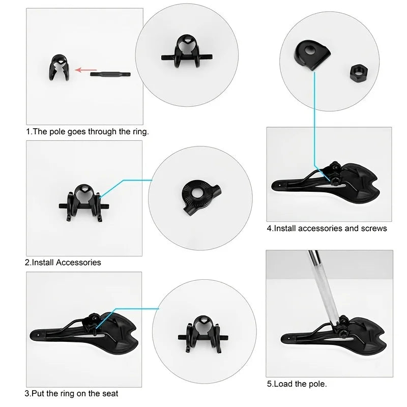 Lightweight Ergonomic Bicycle Saddle MTB Road Bike Seat for Men Women