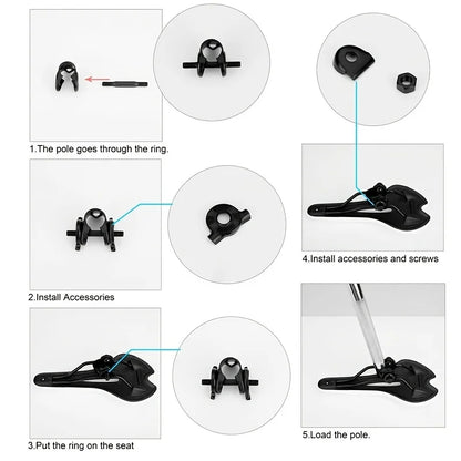 Lightweight Ergonomic Bicycle Saddle MTB Road Bike Seat for Men Women