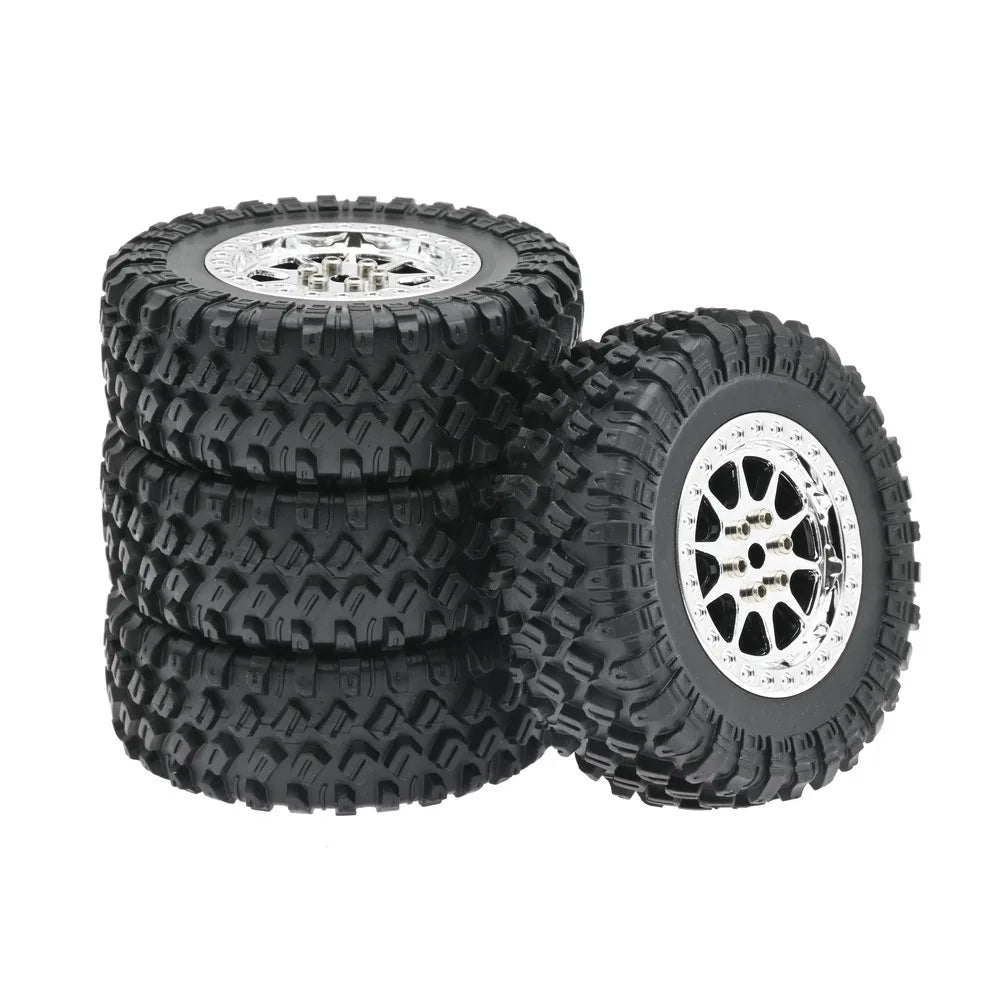 MN D90 MN98 MN99S MN82 WPL C14 C24 C34 B14 B24 70mm Tire Tyres Wheel RC Car Upgrades Parts Accessories-EXPROTAS