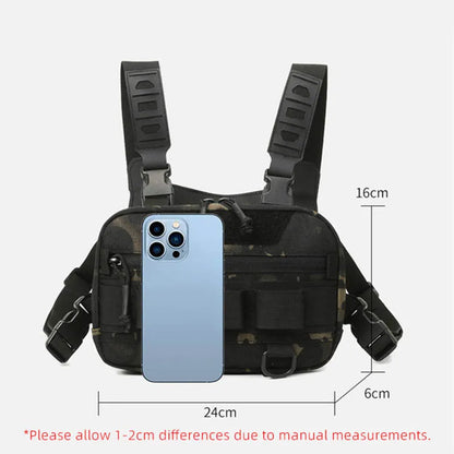 Fishing Chest Bag Men Lightweight Tactical Multi-function Hiking Pack