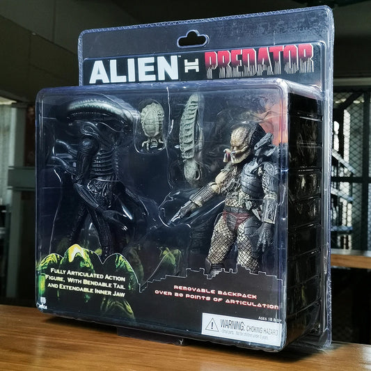 NECA Alien VS Predator Exclusive 2-Pack PVC Action Figure-EXPROTAS