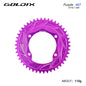 GOLDIX 110BCD AERO Chainring 3mm Offset 4-Bolt for Shimano R7000 R7100 R8100