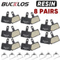 BUCKLOS Resin Disc Brake Pads for Shimano B01S B03S B05S MTB Hydraulic Bike