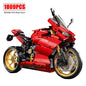 High Tech 1:5 Motorcycle City Sports Rapid Racing Motorbike Locomotive Moc Modular Brick Model Building Block Boy Gift Toy T4021-EXPROTAS