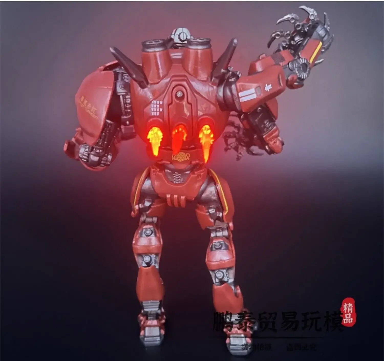 Pacific Rim Anime Figure Deluxe Light Edition Crimson Typhoon Light Action Figures Decoration Christmas Gift For Kids Toys-EXPROTAS