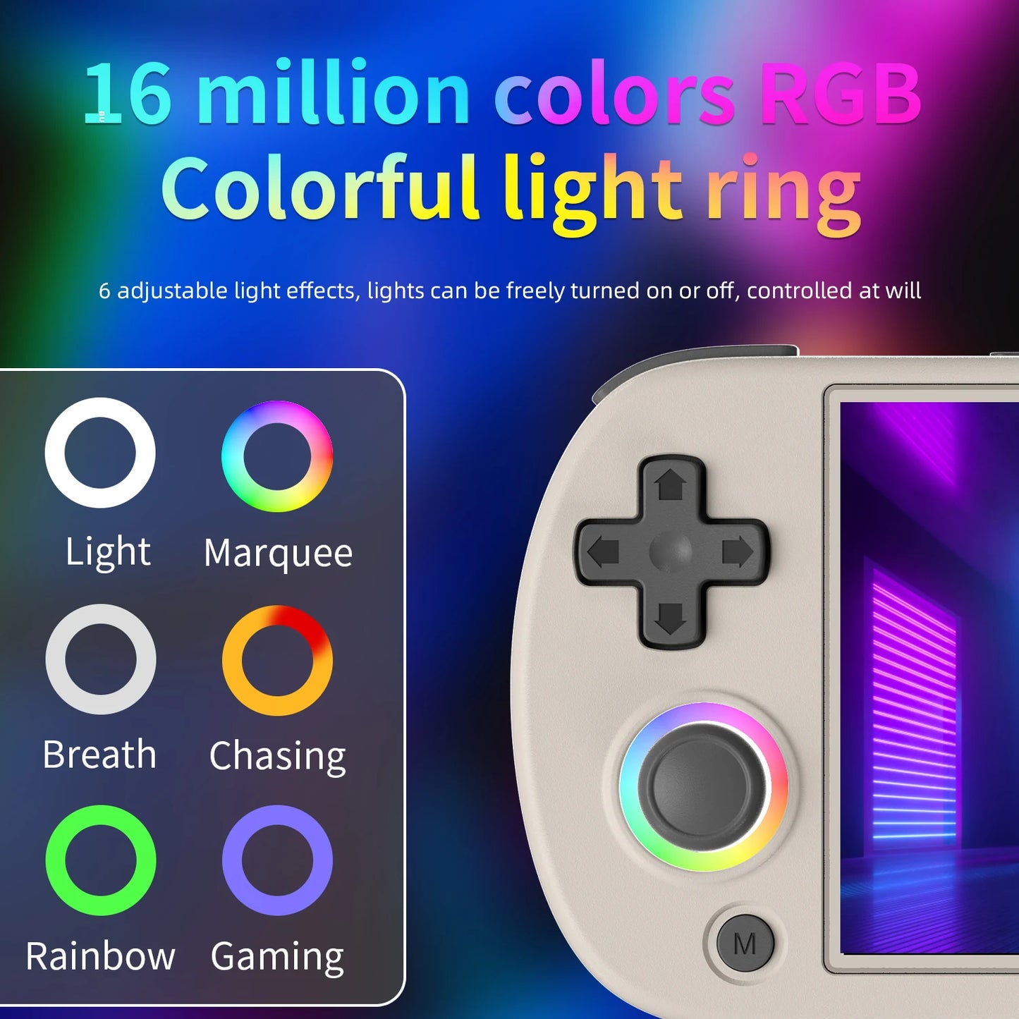 ANBERNIC RG40XX H Handheld Game Console Linux 4.0in IPS Retro Gaming - EXPROTAS