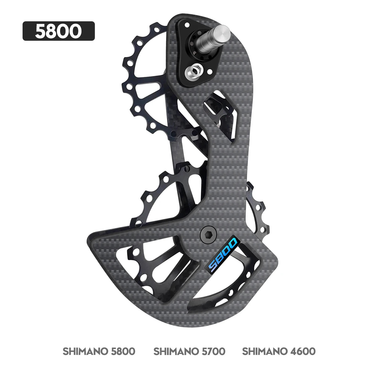 LTWOO UT Bicycle Ceramic Bearing Carbon Fiber Jockey Pulley Wheel Set Rear Derailleurs Guide For 105 5800 6800 Ultegra DURA ACE-EXPROTAS