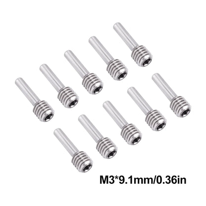 For 1/10 RC Crawler Car 10Pcs Axle Pin Bumper Screw Set SCX10