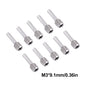 For 1/10 RC Crawler Car 10Pcs Axle Pin Bumper Screw Set SCX10