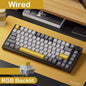 Wireless Mechanical Keyboard Ajazz AK820 RGB Bluetooth 5.1 USB-C Wired