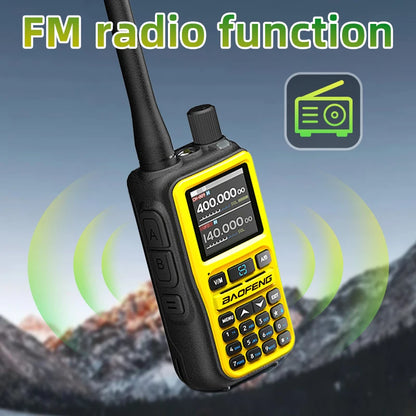 1PC Baofeng Walkie Talkie Long Range Radio 5RMINI Type-C Charger 1600mAh