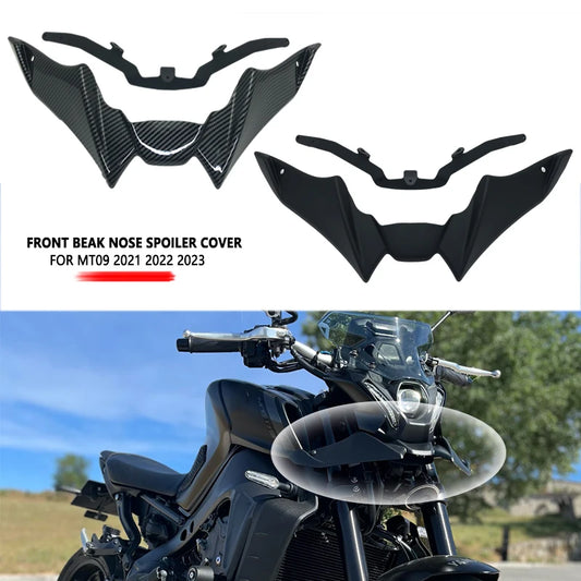 Fit YAMAHA MT-09 MT09 MT 09 SP 2021-2023 Front Fender Beak Nose Cone Extension Cover