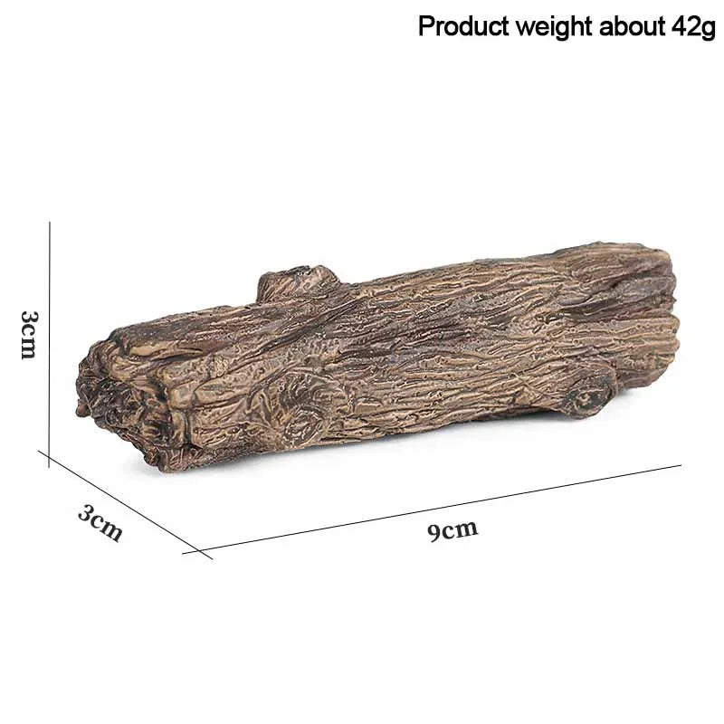 Landscape Model Trees Stumps Rocks Diorama Home Decoration 3PCS